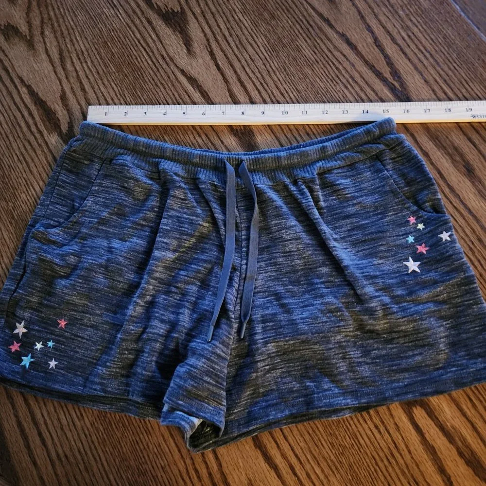 Secret Treasures Grey Stars Lounge Sleepwear Casual Shorts Pajama Large - Picture 6 of 8